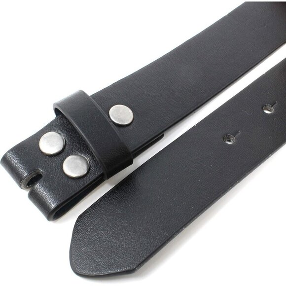 Women\'s Leather Belt Strap 1.25W Smooth Grain Interchangeable Buckle main image 4